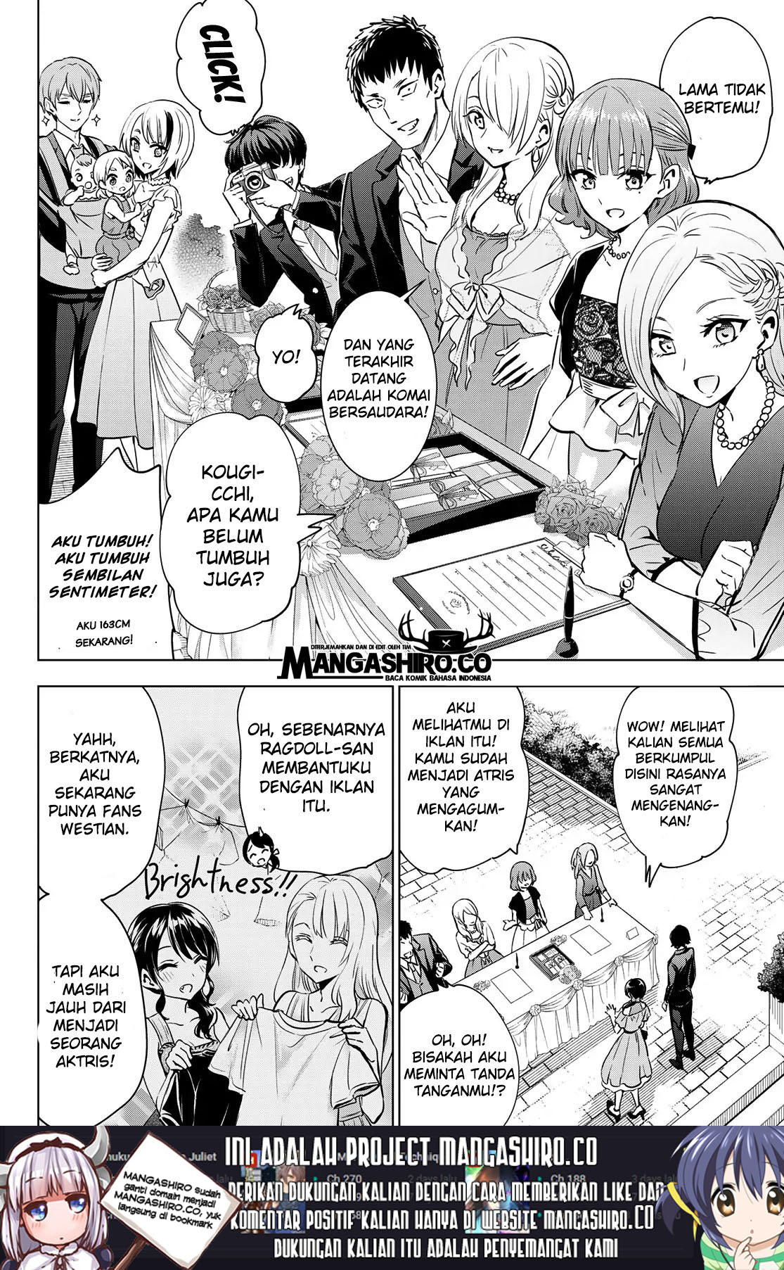 Kishuku Gakkou no Juliet Chapter 119 Tamat